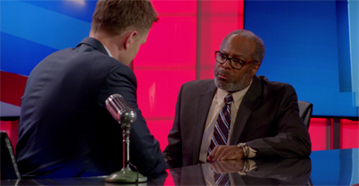 "Doctor, without knowing precisely what the danger is, would you say it's time for our viewers to crack each other's heads open and feast on the goo inside?" "Yes I would, Tad."