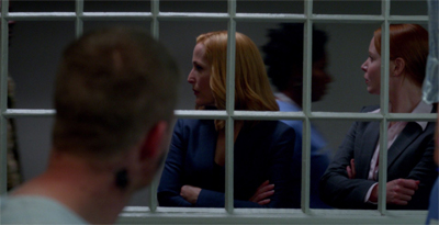 Looking the other way.