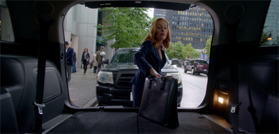 "Boy, this Ford sure is spacious," Scully thinks to herself.