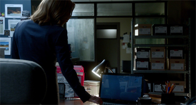 Scully should know better than to check Mulder's browsing history.
