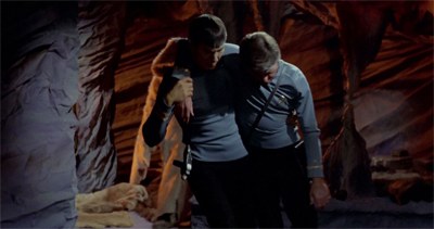Okay. Fine. It's also a Spock and McCoy love story.
