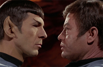 "Do you really want to find out if there's such a thing as the Vulcan Death Grip?"