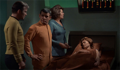 "Yes, Captain. It's hysteria."