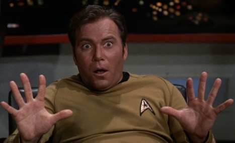 William Shatner did not react well to news of cancelation.