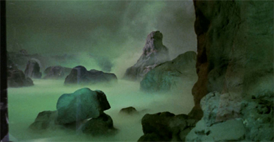 "Have you ever thought the surroundings might not be conducive to our patients' recovery?"