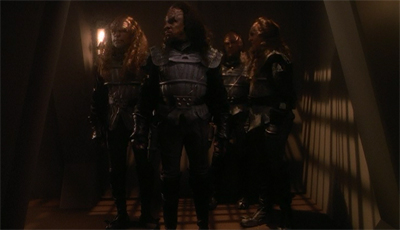 Ain't no party like a Klingon boarding party...