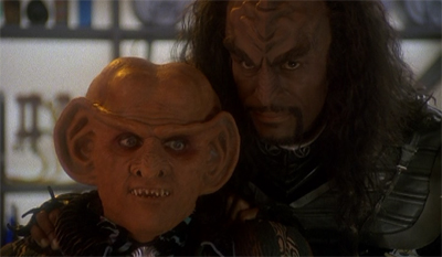 The (breaking every bone in Quark's) body guard.