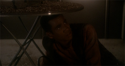 Courage under fire. Also, a table.