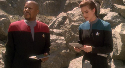 "Salvage rights"? And here we though mirror!Sisko was the space pirate.