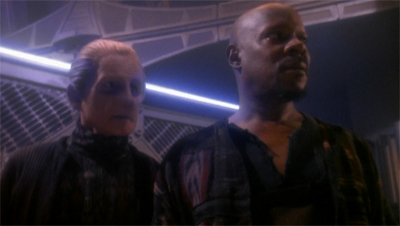 "Trust me, Constable. If I didn't drum Worf off staff for what happened on Risa, you probably have nothing to worry about."