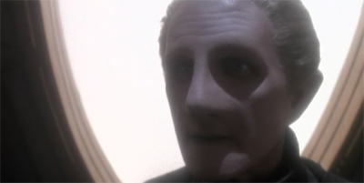 Facing up to his past self.