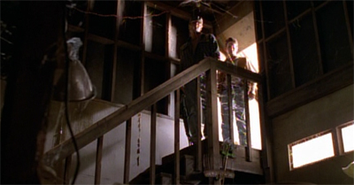 The people over the stairs.