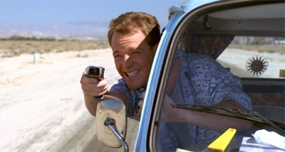 "Drive by, twenty-fourth-century style."