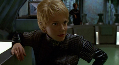 "This leather catsuit and choker combo didn't look nearly as good on me when I was Tieran."