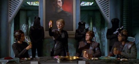 "A toast, to that most reliable of plot devices..."