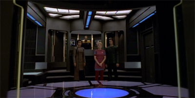 "This is the transporter. It is a great way to escape possessive ex-boyfriends."