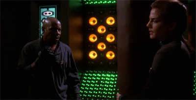 Sisko won't be boxed in.