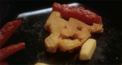 Don't play with your food, Ben.