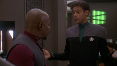 You can always count on Bashir to brighten the mood.