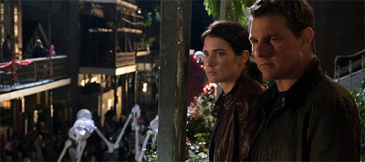 There is a household in New Orleans.