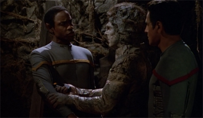 "Is it a cy-Borg-netic implant by any chance?"