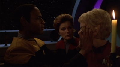 "You can't let Chakotay be the commanding officer. He doesn't have the flexible morals that would allow us to ally ourselves with the Borg."