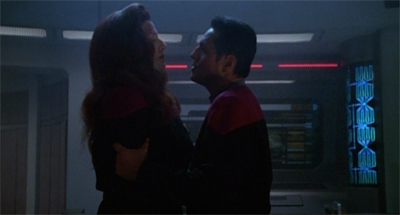 "Don't worry. I fully realise that this is a strange and disorientating experience for you, and will engage in a very reasoned and respectful dialogue towards you."