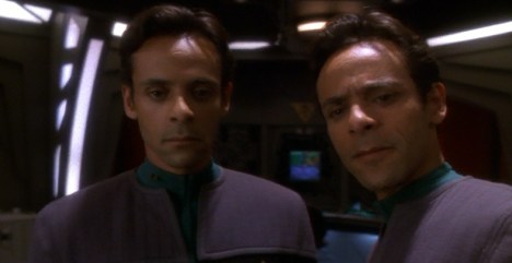 A selfie with himself.