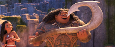 Getting his hooks in.