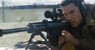 Shooting plotholes in things.