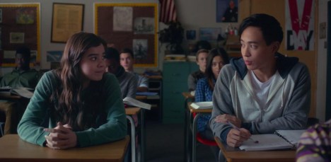 Animated discussion.