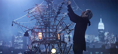 The Doctor's efforts to watch Sky Movies without paying a subscription were... ambitious.