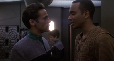 "It's okay, Jake. Just don't leave any of the regular cast to die again."