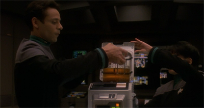 Odo never gelled with the crew.