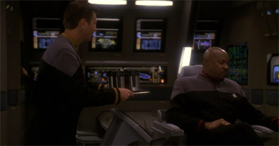 "So, Westworld is really just like a big holodeck episode, am I right?"