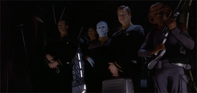 "You're good crew, but you're also mostly guest stars. I'm fairly certain only one of you will get out of this alive."