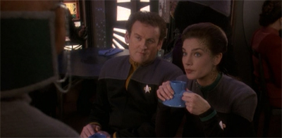 "No traditional Ferengi male could ever marry a non-Ferengi and be happy. He could never trust her. But lucky you're not a real Ferengi, eh?" Jadzia Dax, relationship counsellor.