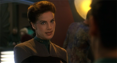 "I'm sorry, Chief. But I refuse to believe that Riker was the only rational person left on the crew when they were infected by a drunken promiscuity virus."