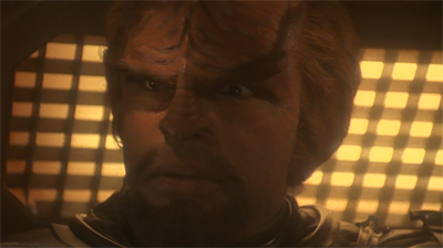 Commanding presence.