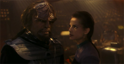 "I mean, it could be worse, Worf. Alexander or Kor could be here."