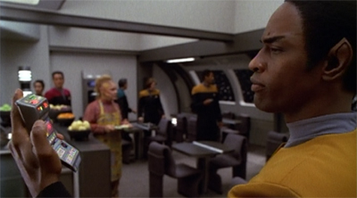 Tuvok's periodic check to ensure that Neelix is not making any cheese.