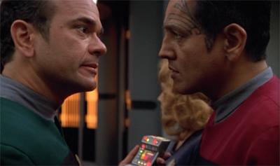 "I'm sorry, Commander. But I'm just not detecting any chemistry."