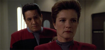 Janeway outta line.