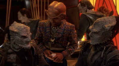 Gambling with his life.