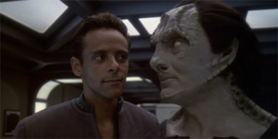 Smiles to go, before he sleeps.