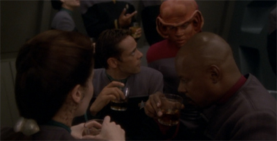 Hitting a Saurian spot.