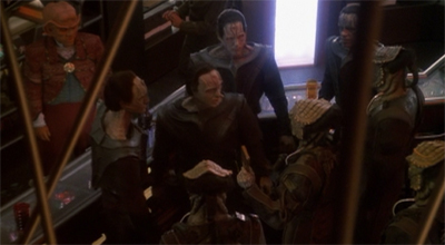 And the Cardie at the back said "everyone attack!" and it turned into a barroom blitz...