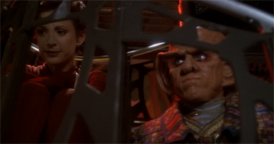 He certainly represents a step up.