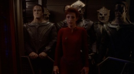 Express elevator to hell.