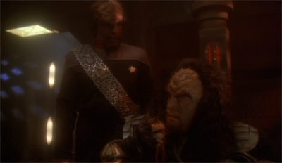 "Gagh! Don't sneak up on a guy like that."